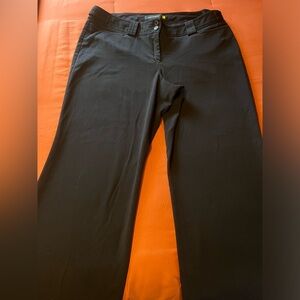 Black lightly worn Lane Bryant pants, size 4 petite.